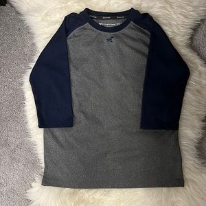 Boys 3/4 length performance Tee. Size M or 10-12.